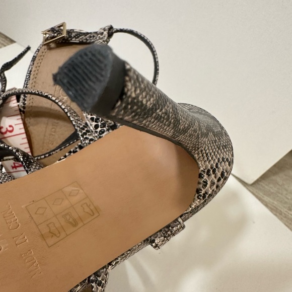 Faux snake print sandals - Picture 12 of 14